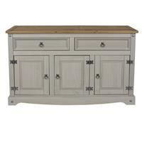 Premium Corona Grey Wash Solid Pine Living and Dining Room Furniture