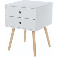 Core Products Options 2 Drawer Bedside Cabinet