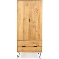Pine Bedside Chests Wardrobe Sideboard TV Unit Table Chair -Hairpin Leg-Augusta