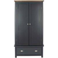 Core Products Dunkeld Handcrafted 2 Door Wardrobe Midnight Blue