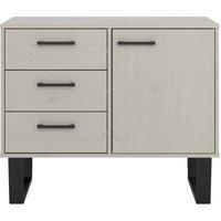 Core Products Texas Small Sideboard With 1 Door 3 Drawers Grey