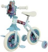 Disney Frozen 2 10" inch 2 in 1 Training Bike Kids Children£With Stabilizers£NEW