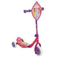 Disney Princess Deluxe Tri-Scooter Children's Outdoor Three-Wheeled Push Ride On