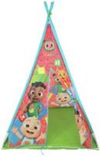 Cocomelon Teepee Tent | Let's Go Play | Kids Children Outdoor Play Tent | Age 3+