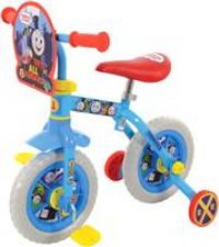 Thomas And Friends Training Bike 2 in 1 Balance & Pedal Kids - 10 Inch Tyres