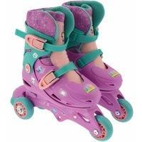 MV Sports M001044 Tri to in Line Skates, Multicoloured, 9-12