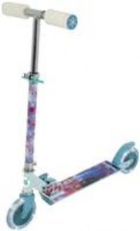 Frozen 2 Kids Light-Up Inline Scooter | Officially Licenced Girls or Boys Unisex | Folding Adjustable Two Wheel Scooter with Light Up Wheels | Ages 5+