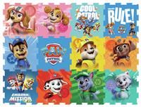 Paw Patrol Foam Play Mats | Soft Baby Toddler Floor Mat Tiles for Play Pen, Tummy Time | 10mm Thick Interlocking 12 Piece Matting for Children