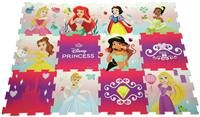 Disney Princess Foam Play Mats | Soft Baby Toddler Floor Mat Tiles for Play Pen, Tummy Time | 10mm Thick Interlocking 12 Piece Matting for Children