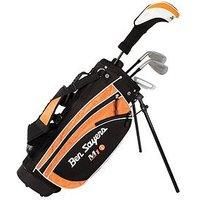 Ben Sayers Right-Handed M1i Junior Package Set with Stand Bag - Orange - 5-8 years
