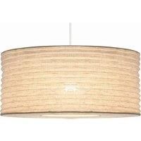 Pacific Patpong 35Cm White Jute Easy Fit Pendant