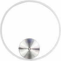 Pacific Apollo White Led Circle Wall Light