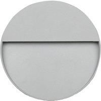 Pacific Lifestyle Round Diffused Outdoor Wall Light  Grey