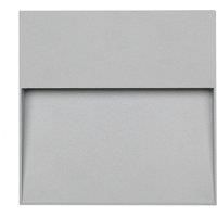 Pacific Lifestyle Square Diffused Outdoor Wall Light  Grey