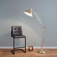 Brass Task Floor Lamp