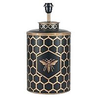 Pacific Lifestyle Table Lamp, Lacquered/Black/Gold