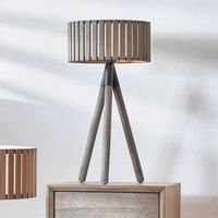 Pacific Lifestyle Table Lamp, Antique Wood