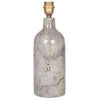 Pacific Lifestyle Keros Marble Effect Leaf Table Lamp, Grey & Gold Leaf