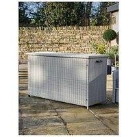 Pacific Lifestyle Large Cushion Storage Box - Stone Grey
