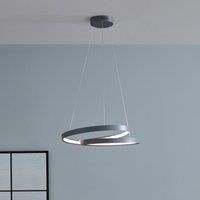 Grey LED Ring Pendant