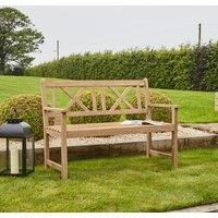 Pacific Lifestyle Cambridge Light Teak Acacia Wood Bench