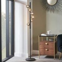 Zipcode Design Brundage 164Cm Tree Floor Lamp Black;Brass 164cm H X 25cm W X 25cm D
