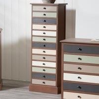 Pacific Loft 13 Drawer Chest, Pine