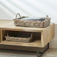 Set of 2 Kubu Basket Trays