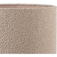 Pacific Lifestyle Drum Boucle Lamp Shade Taupe 23cm H x 35cm W x 35cm D