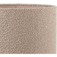 Pacific Lifestyle Drum Boucle Lamp Shade Taupe 25cm H x 40cm W x 40cm D