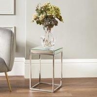 Pacific Lifestyle Elysee End Table Silver 48cm H X 30cm W X 30cm D