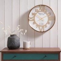 Feature Numerals Wall Clock