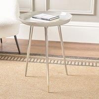 Pacific Lifestyle Seline End Table Grey 58cm H X 44cm W X 44cm D