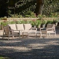 Pacific Aruba Outdoor Seating Set, Cream