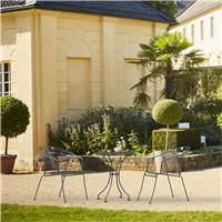 Pacific Elegance Bistro Set, Grey