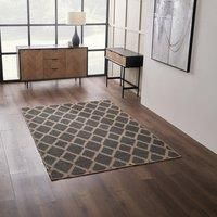 Pacific Lifestyle Diamond Design Rectangle Indoor Outdoor Rug