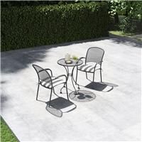 Pacific Lifestyle Tobs Outdoor Grey Foldable Loungers Set