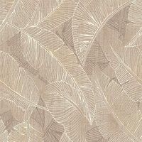 Belgravia Decor Anaya Leaf Grey Sage Green Taupe Wallpaper Modern Luxury Vinyl
