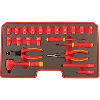 Laser Insulated Tool Kit 3/8"D 22 Piece