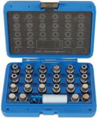 Laser Tools Locking Wheel Nut Key Set 23pc - for VAG 6275
