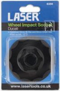 Laser 6356 Wheel Impact Socket 1/2"D 55mm/30mm - Ducati