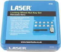 Locking Wheel Nut Key Set - Mercedes Benz