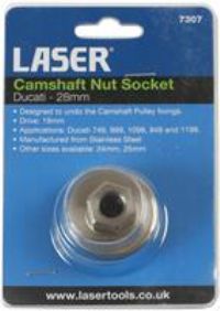 Laser Tools Camshaft Nut Socket 28mm - for Ducati 7307