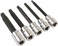 Laser 7608 Mortorq Socket Bit Set 3/8"D 5pc