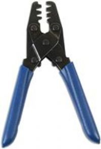 Laser 7642 Open Barrel Crimping Pliers, Red,silver