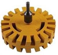 PowerTec 92429 Fluted Stripe Off Disc with Adaptor