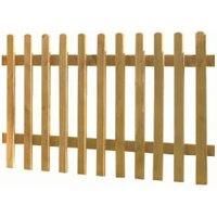 Forest Garden 6 X 3ft Dip Treated Pale Palisade Picket Fence