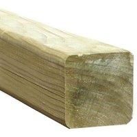 4'11" x 2.7" x 2.7" Forest Planed Fence Post (1500mm x 70mm x 70mm)