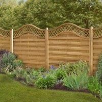 Forest 5'11" x 5'11" Paloma Decorative Fence Panel (Europa Prague)  1.8m x 1.8m