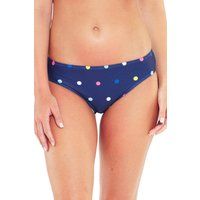 Beachcomber Women's Standard High Leg Midi Bikini Brief in Midnight | Size: 18